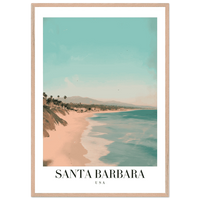 Santa Barbara USA Wall Art - Vibrantwalls