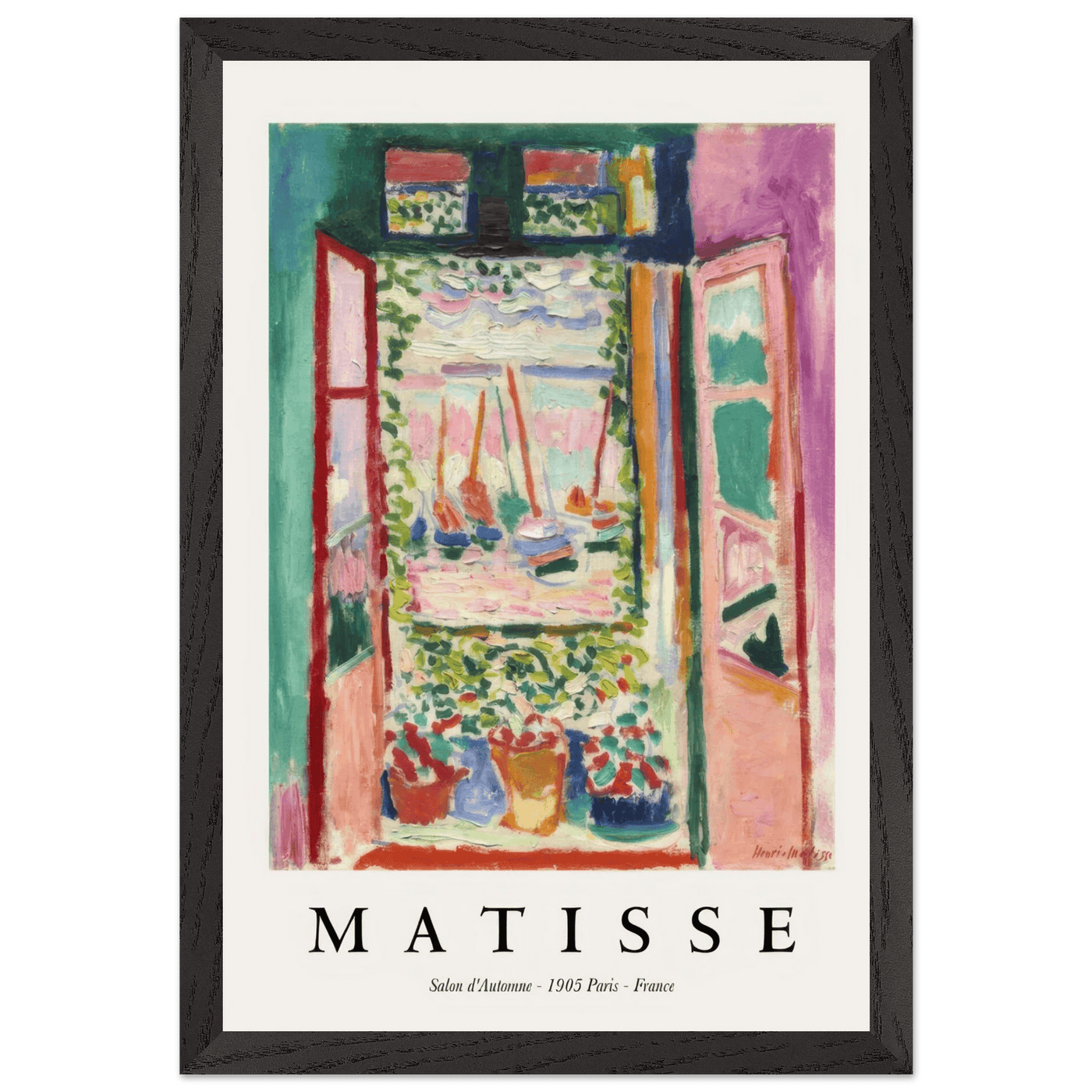 Matisse Open Window Art - Captivating Piece for Modern Decor - Vibrantwalls