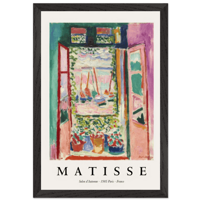 Matisse Open Window Art - Captivating Piece for Modern Decor - Vibrantwalls
