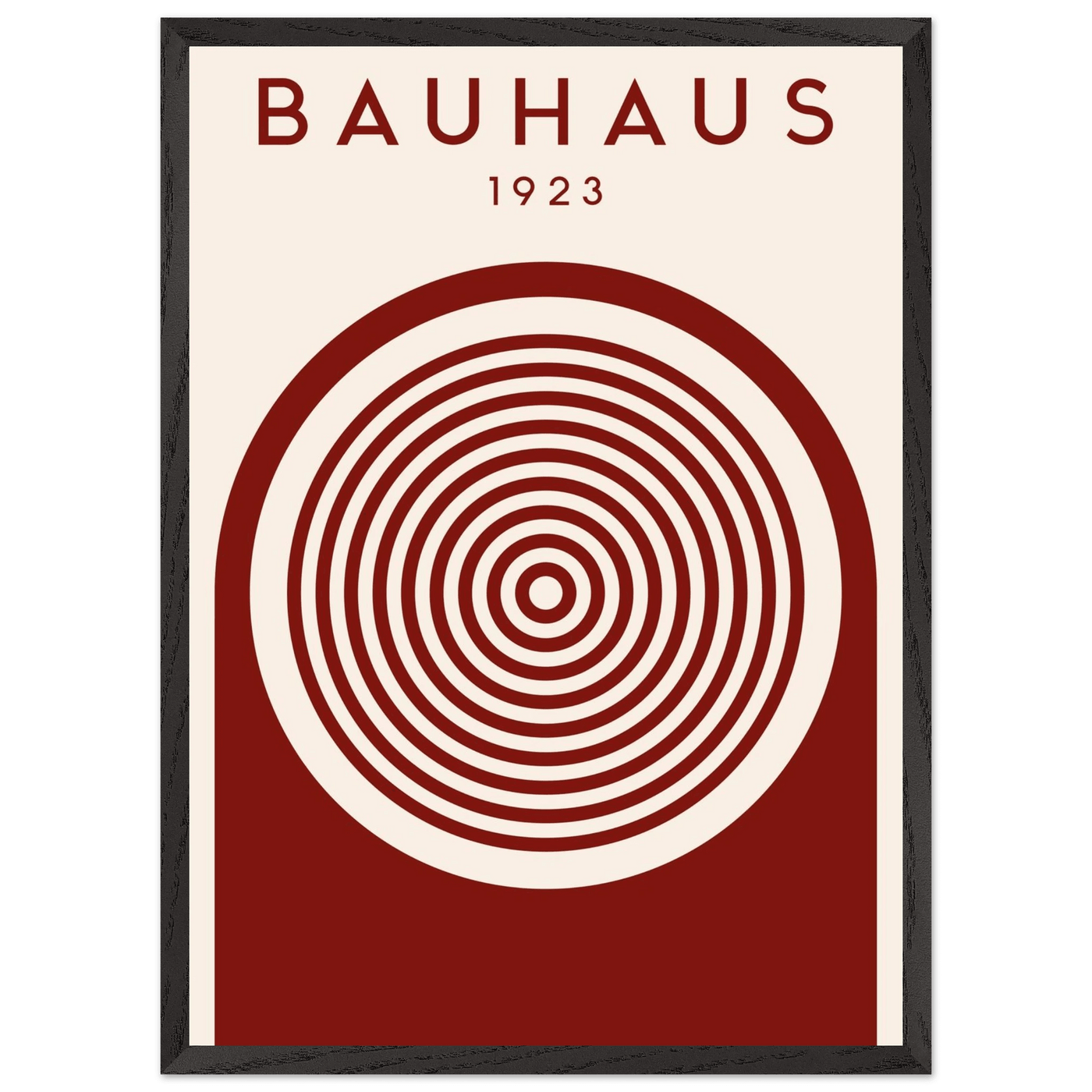 Bauhaus Ausstellung 1923 Concentric Circle - Vibrantwalls