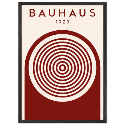 Bauhaus Ausstellung 1923 Concentric Circle - Vibrantwalls