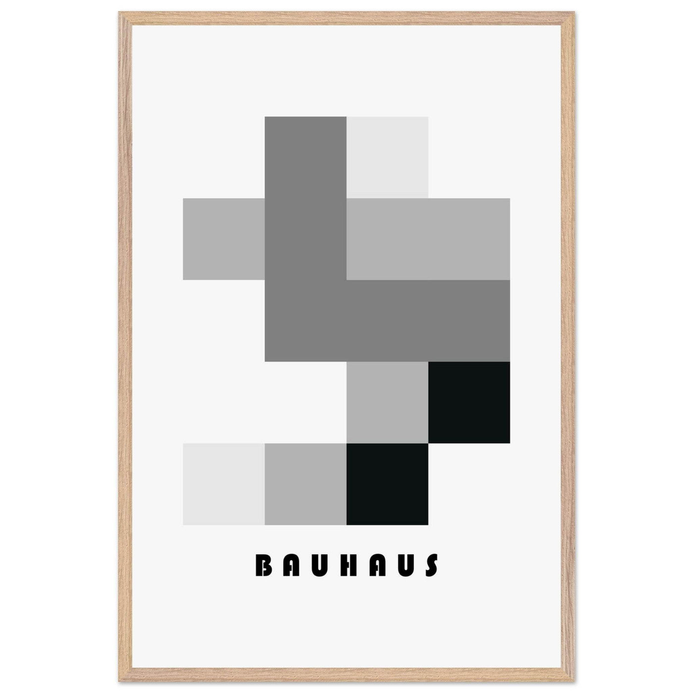 Bauhaus-Style Abstract Geometric - Vibrantwalls