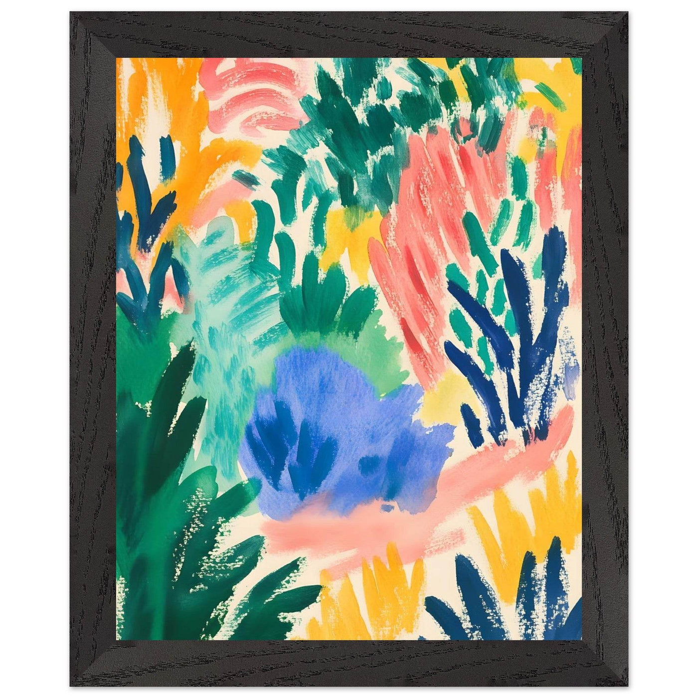 Abstract Floral Delight - Vibrantwalls