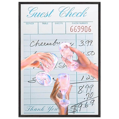 Vibrant Cocktail 'Guest Check' - Vibrantwalls
