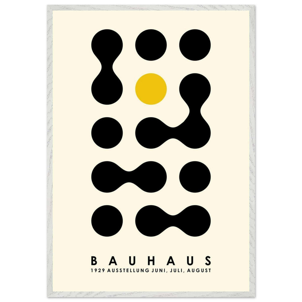 Bauhaus Geometric Shapes Modern Wall Art - Vibrantwalls