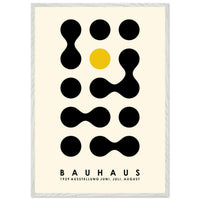 Bauhaus Geometric Shapes Modern Wall Art - Vibrantwalls