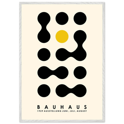 Bauhaus Geometric Shapes Modern Movement Style Design Wall Art - Vibrantwalls