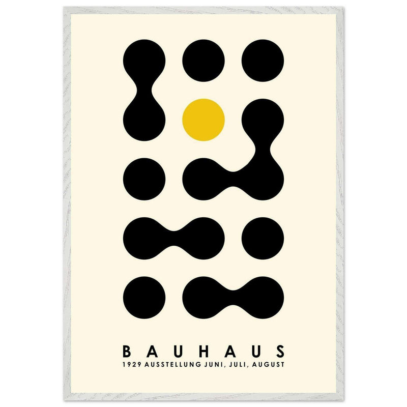 Bauhaus Geometric Shapes Modern Movement Style Design Wall Art - Vibrantwalls