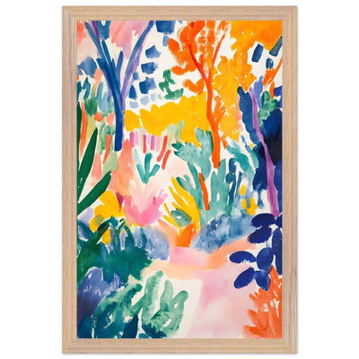 Vibrant Abstract Garden - Vibrantwalls