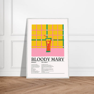 Retro Bloody Mary Cocktail Recipe - Vibrantwalls