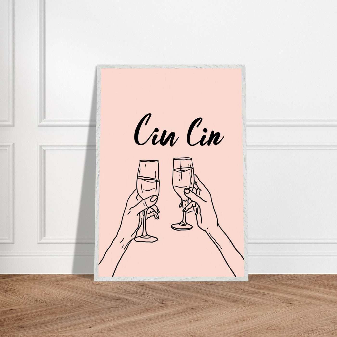 Cin Cin Toast Art Print - Vibrantwalls