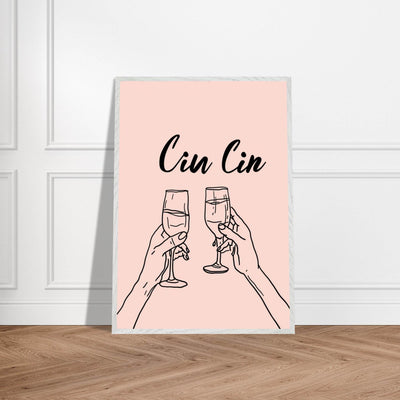 Cin Cin Toast Art Print - Vibrantwalls