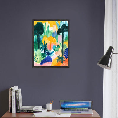 Abstract Tropical - Vibrantwalls