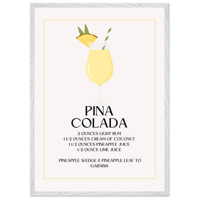 Pina Colada Cocktail Recipe - Vibrantwalls