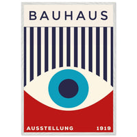 Bauhaus Geometric Eye 1919 Wall Art - Vibrantwalls