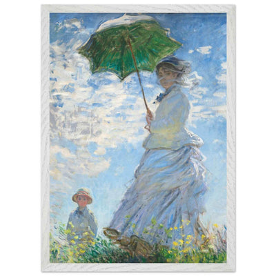 CWoman with a Parasol - Stylish Outdoor Sun Protection for Elegant Days - Vibrantwalls
