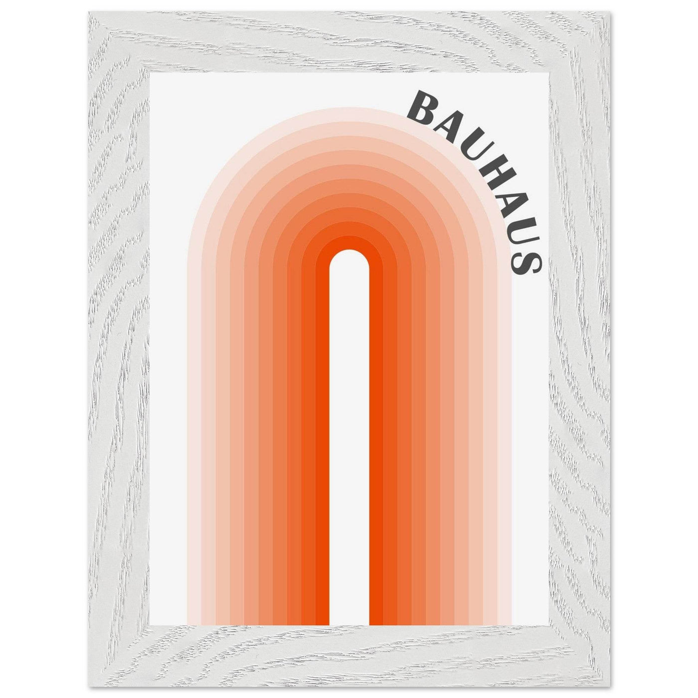 Bauhaus-Style Gradient Arch - Vibrantwalls