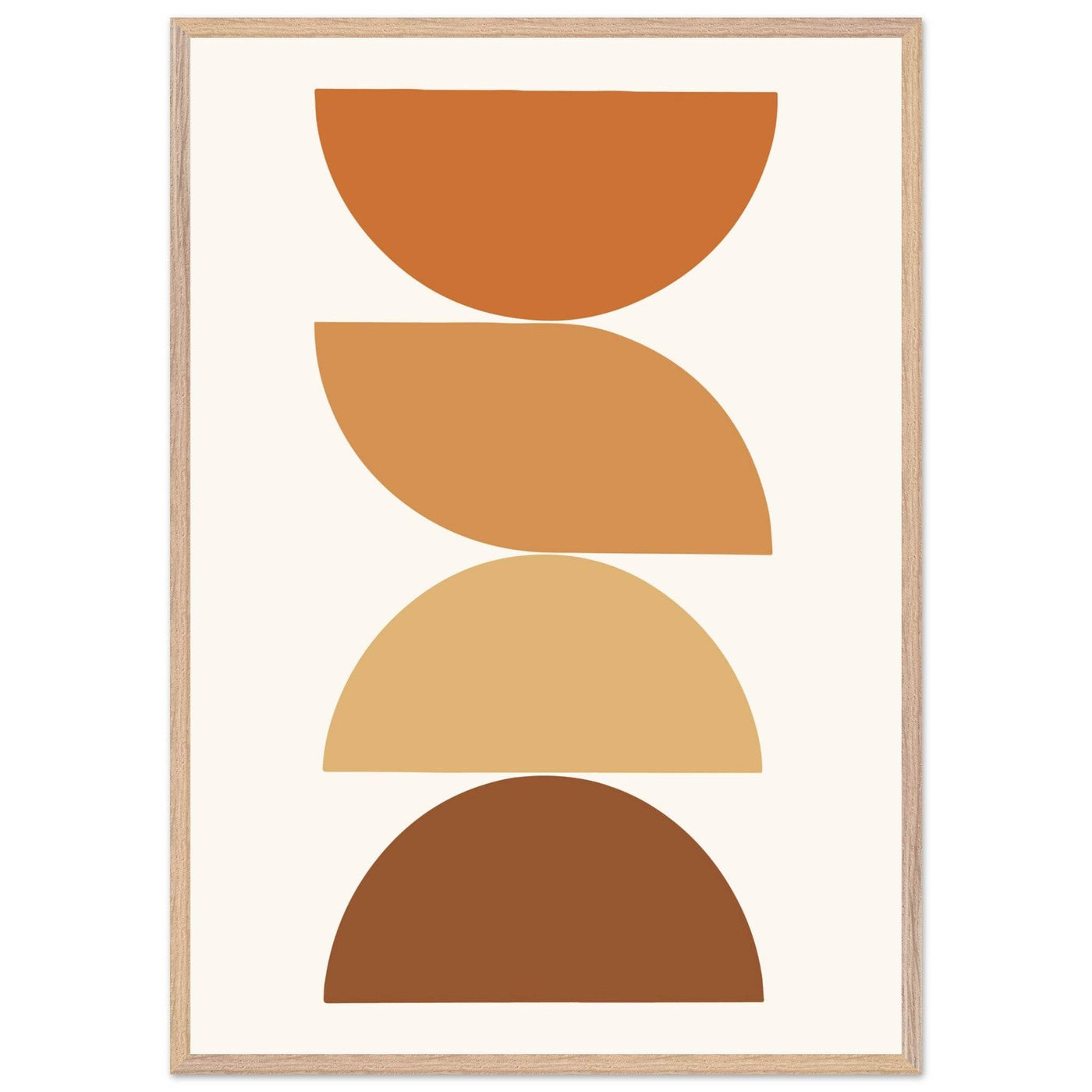 Abstract Desert Landscape Boho Sunset View - Vibrantwalls