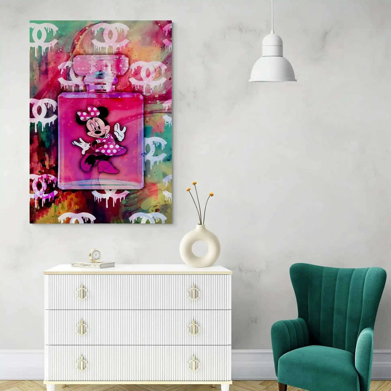 Chanel Perfume Canvas Wall Art - Vibrantwalls