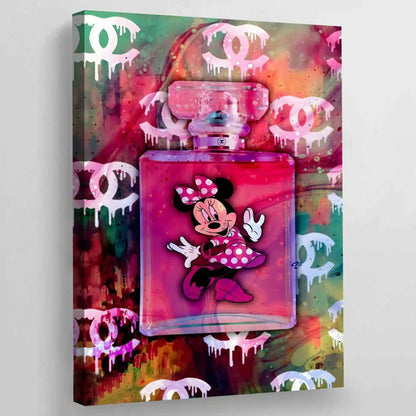 Chanel Perfume Canvas Wall Art - Vibrantwalls