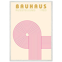 Bauhaus Pink Decor Wall Art - Vibrantwalls