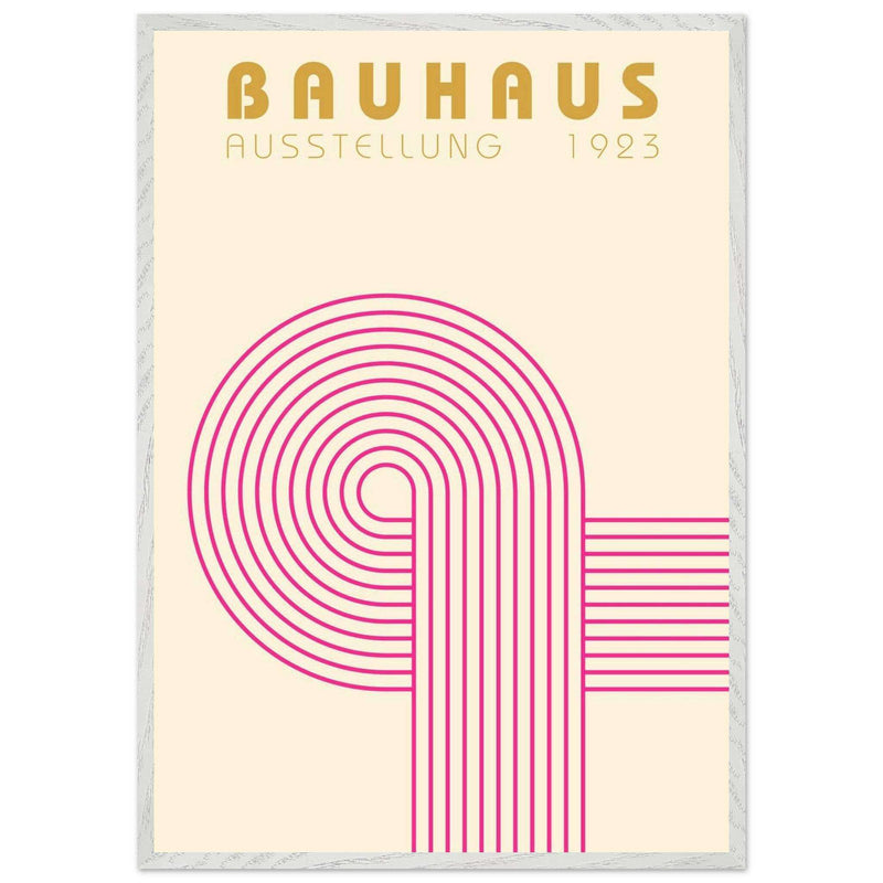 Bauhaus Pink Decor for Modern Home Aesthetics - Vibrantwalls