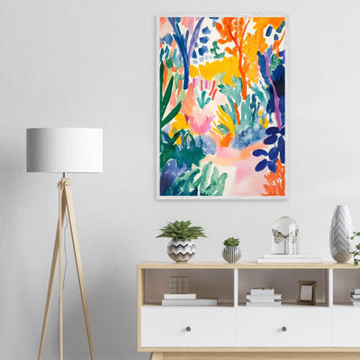 Vibrant Abstract Garden - Vibrantwalls