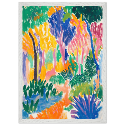 Abstract Foliage Art - Modern Wall Decor for Your Home - Vibrantwalls
