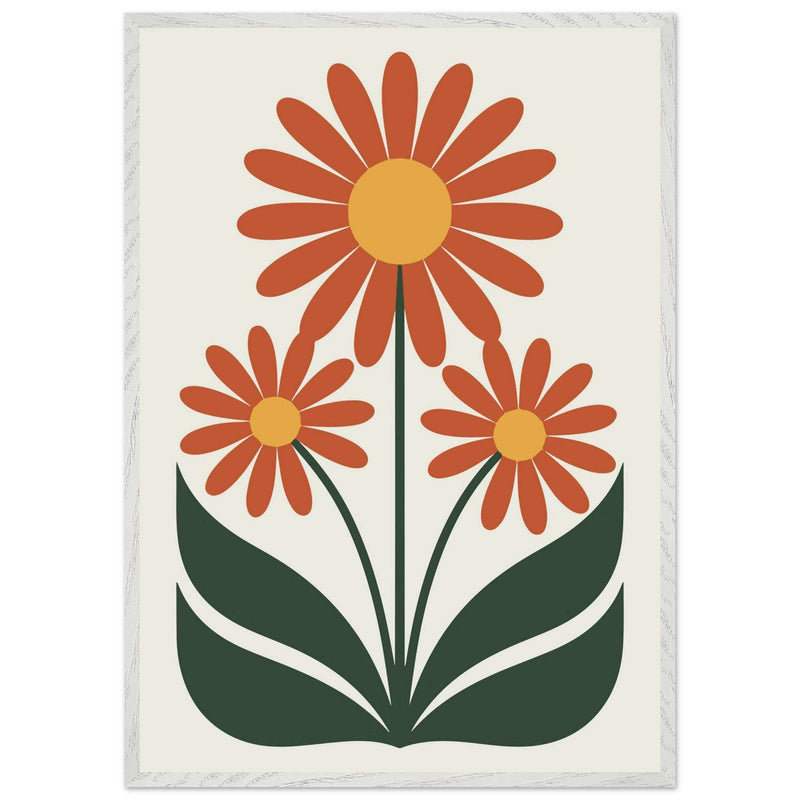 Abstract Floral Delight - Vibrantwalls