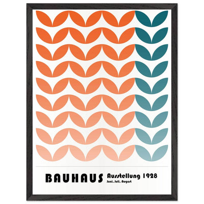 Bauhaus-Style The Blue Waves - Vibrantwalls
