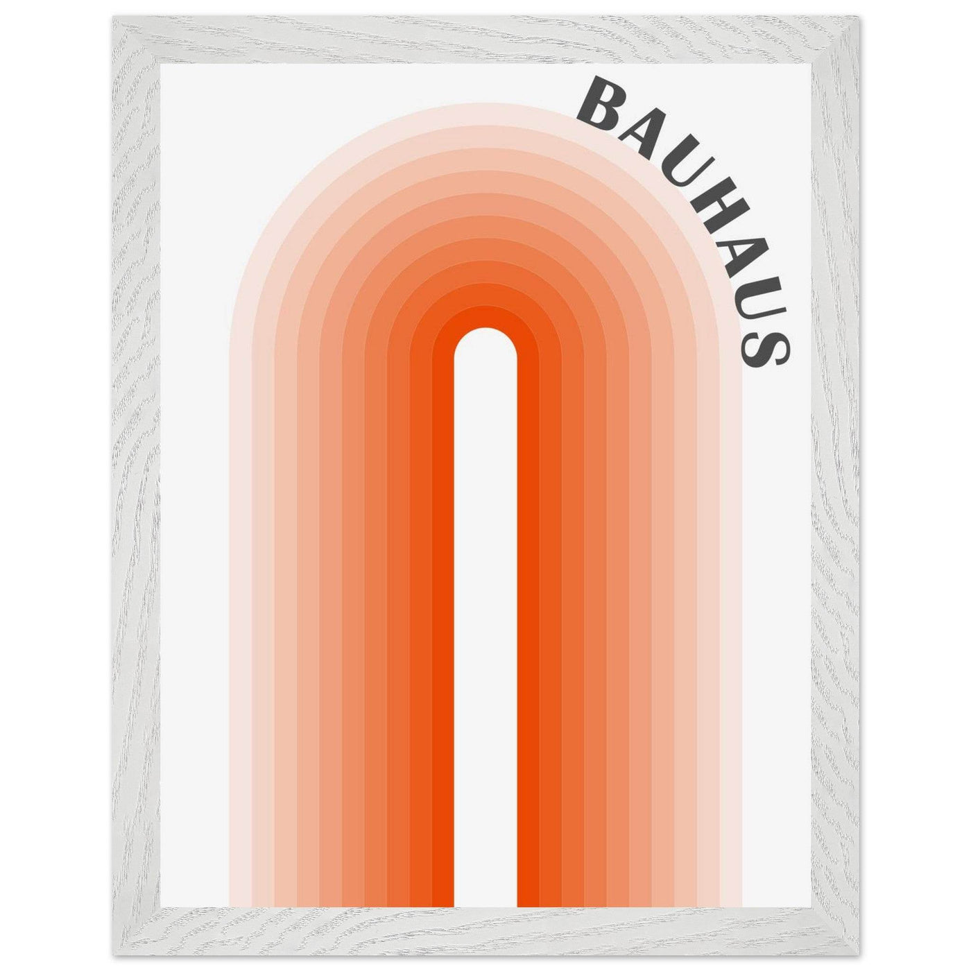 Bauhaus-Style Gradient Arch - Vibrantwalls