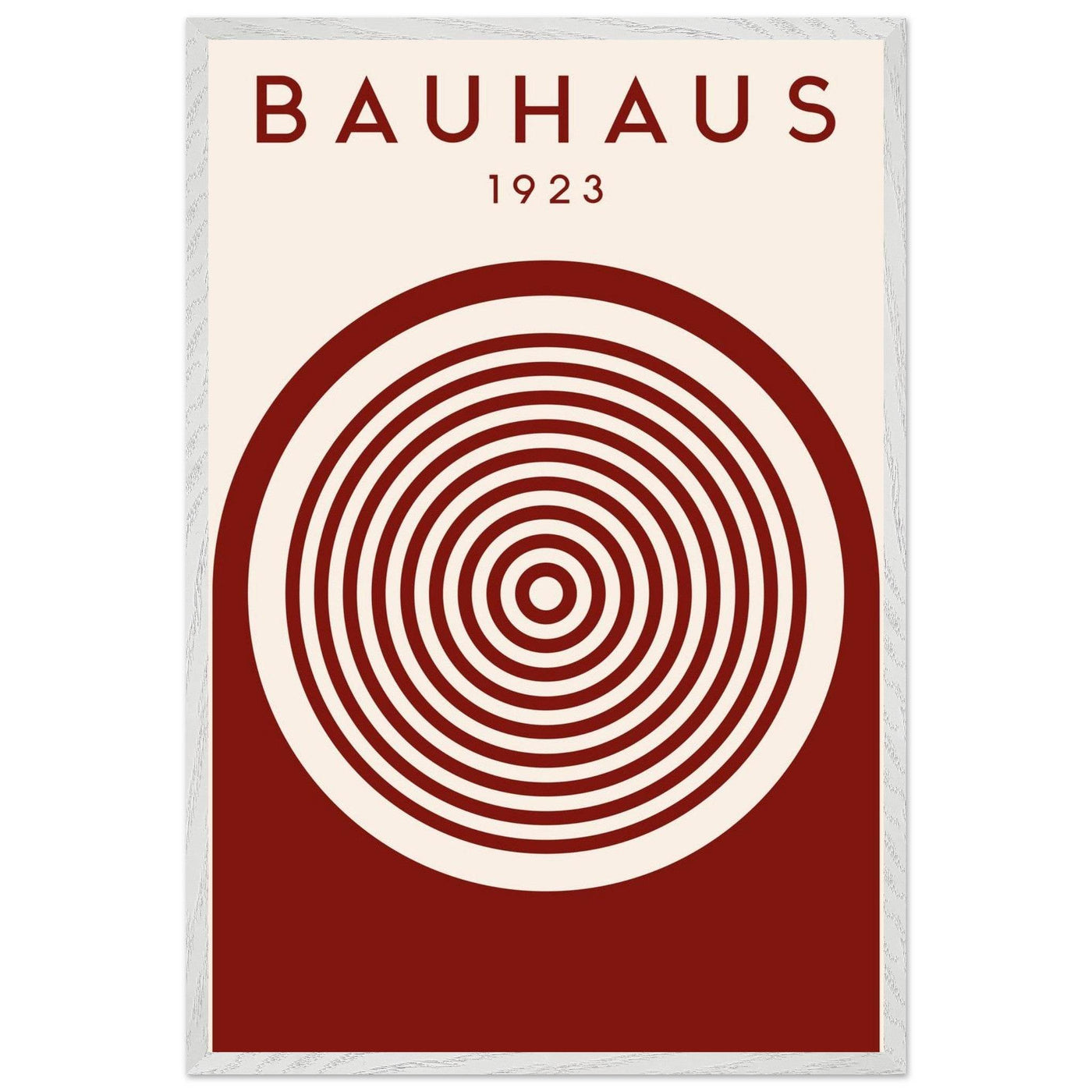 Bauhaus Ausstellung 1923 Concentric Circle - Vibrantwalls