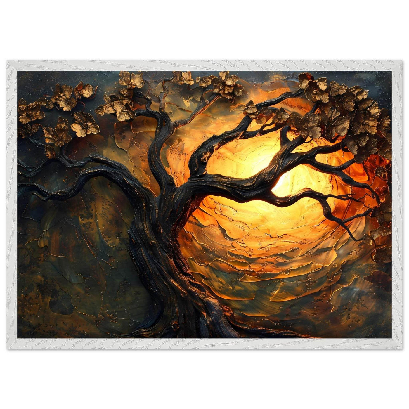 Golden Tree of Life - Vibrantwalls