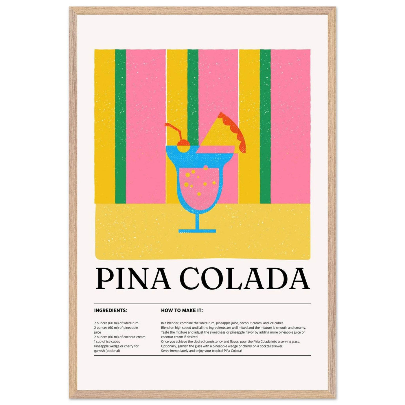 Vibrant Piña Colada Recipe - Vibrantwalls