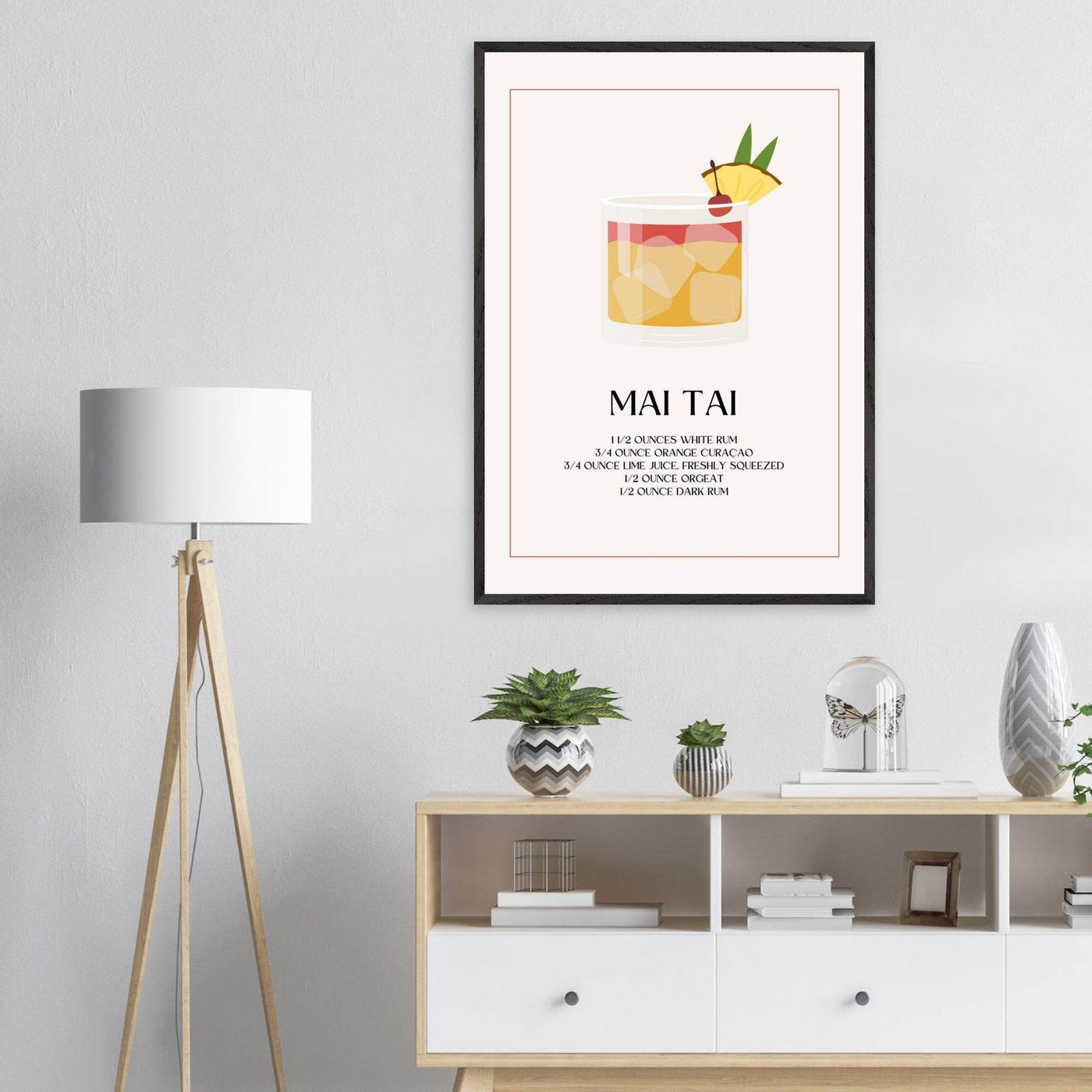 Mai Tai Cocktail Recipe - Vibrantwalls