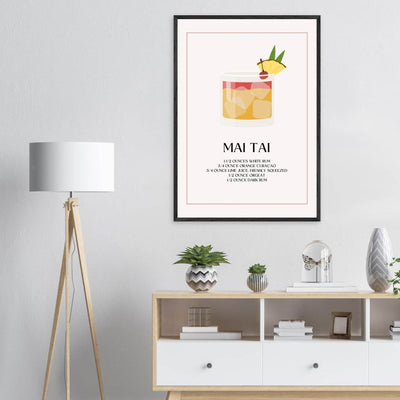 Mai Tai Cocktail Recipe - Vibrantwalls