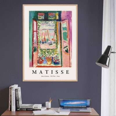 Matisse Open Window Art - Captivating Piece for Modern Decor - Vibrantwalls