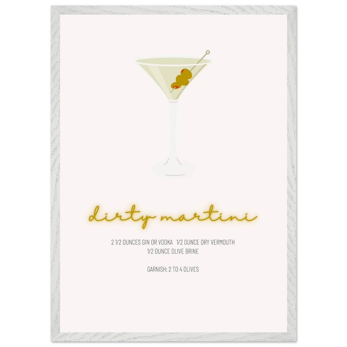 Dirty Martini Recipe - Vibrantwalls