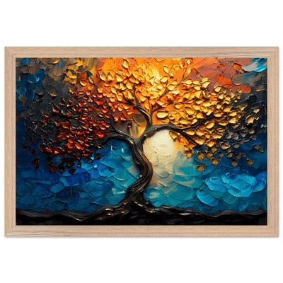 The Tree of Life Premium Wooden - Vibrantwalls