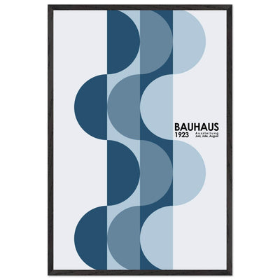 Bauhaus-Style The Blue Design - Vibrantwalls