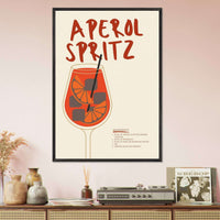 Aperol Spritz Italian Cocktail Wall Art - Vibrantwalls