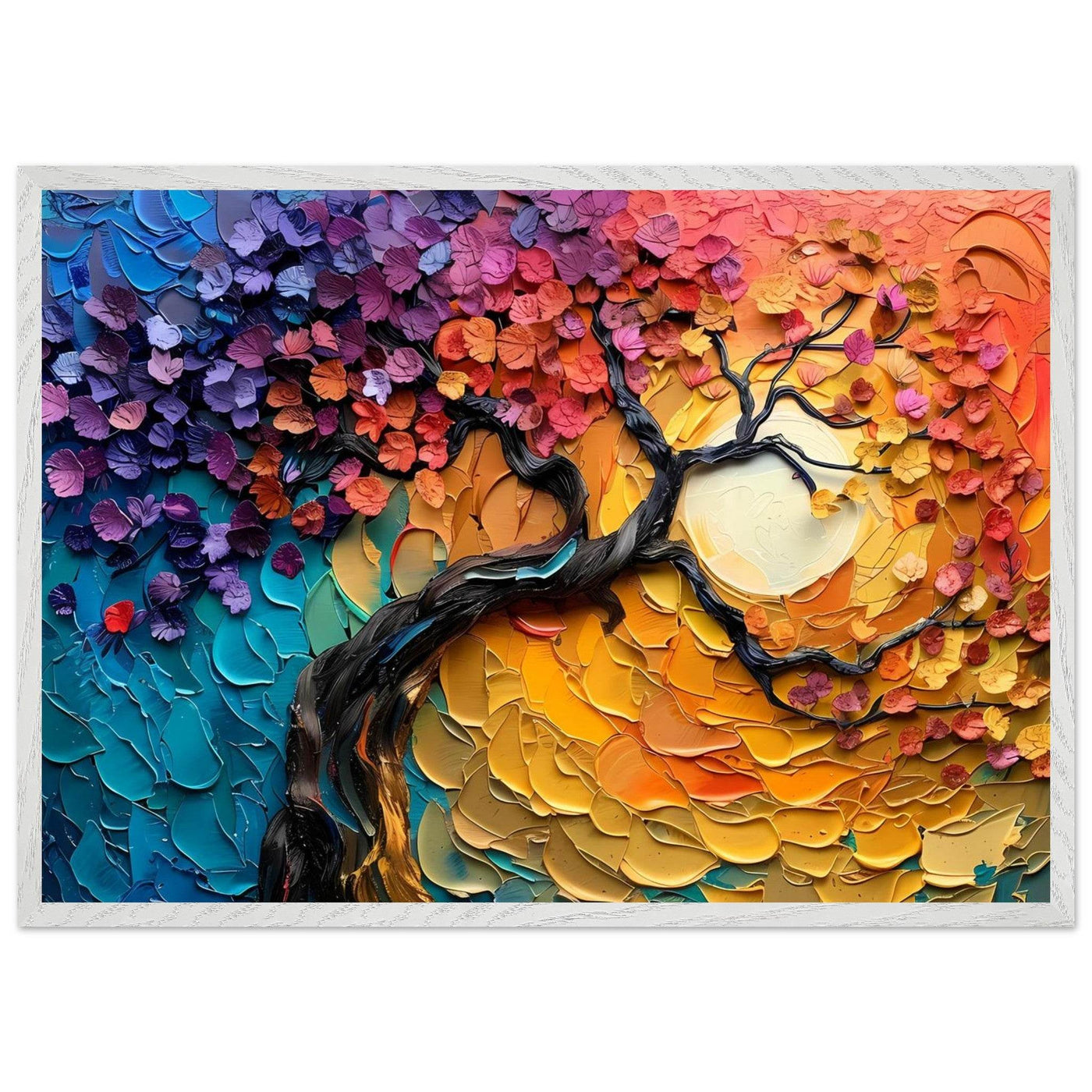 Tree of Life Abstract - Vibrantwalls