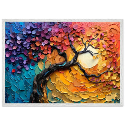 Tree of Life Abstract - Vibrantwalls