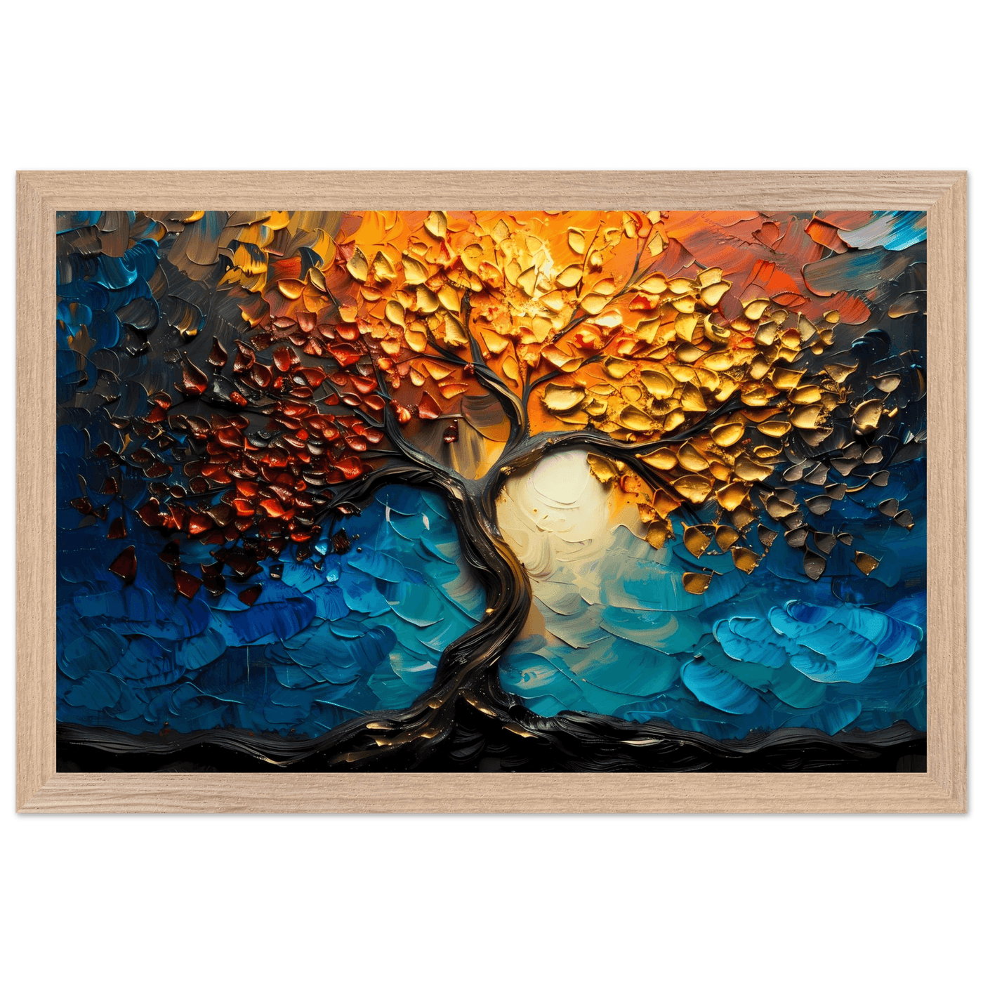 The Tree of Life Premium Wooden - Vibrantwalls