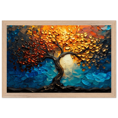 The Tree of Life Premium Wooden - Vibrantwalls