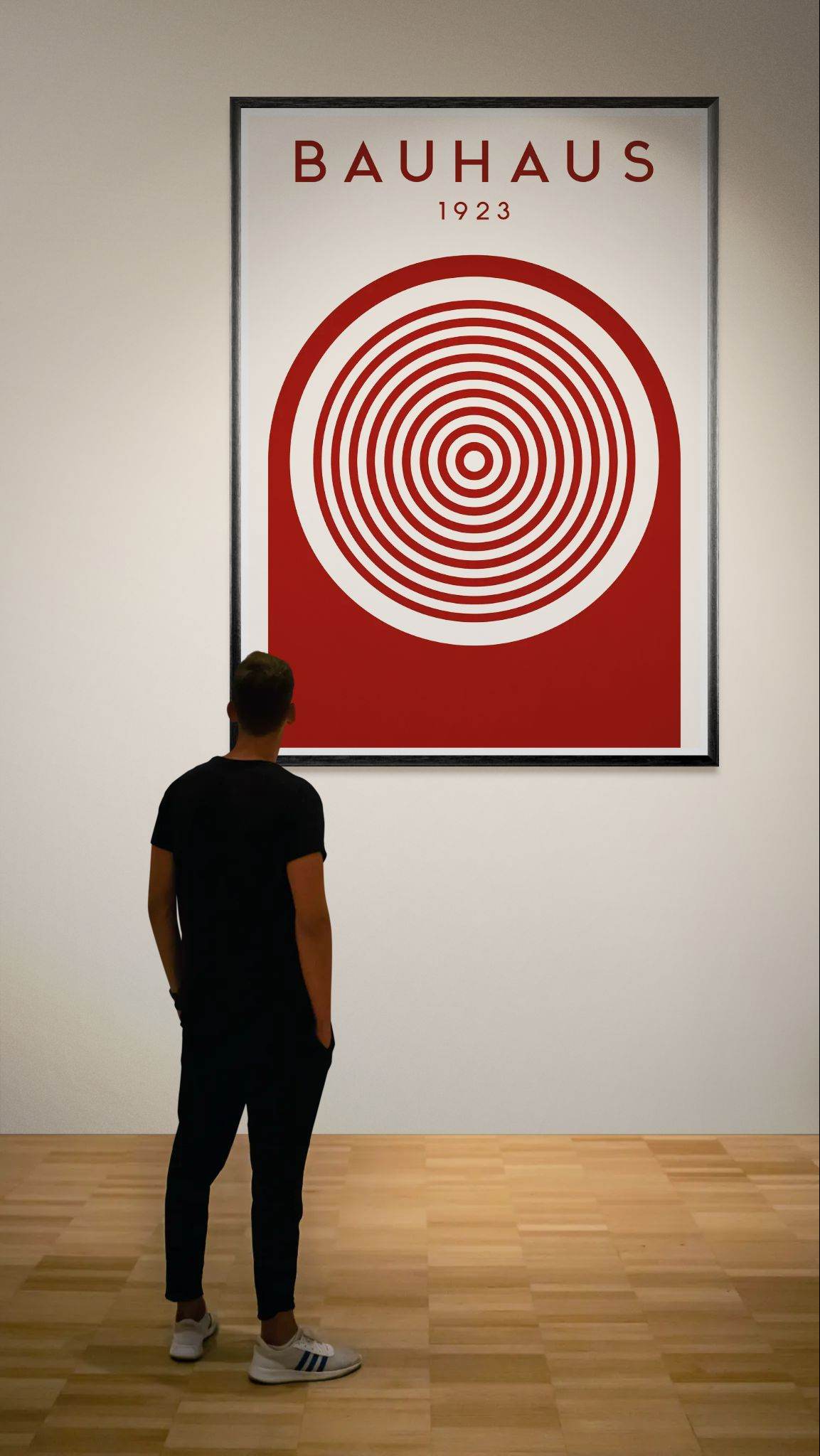 Bauhaus Ausstellung 1923 Concentric Circle - Vibrantwalls