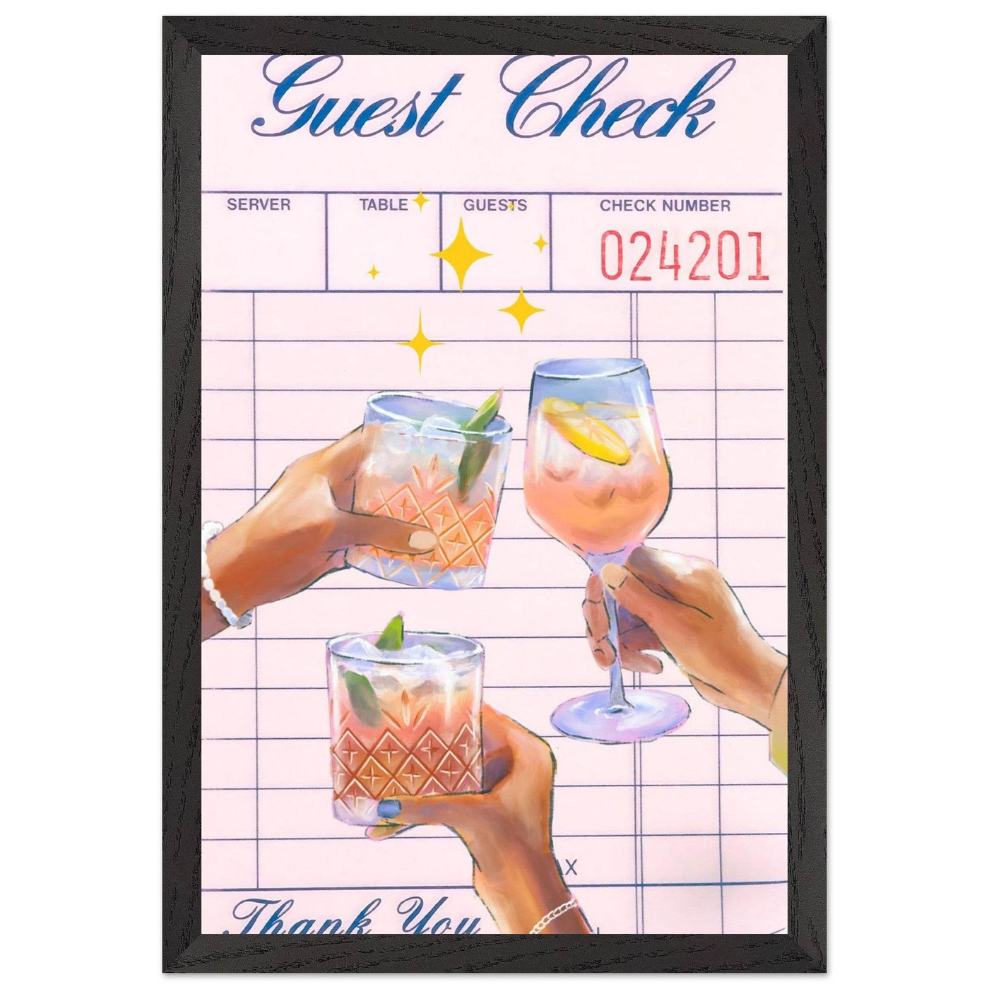Retro Cocktail Recipe - Vibrantwalls