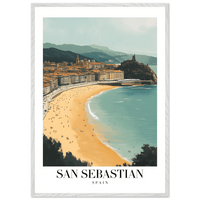 San Sebastian Spain Wall Art - Vibrantwalls