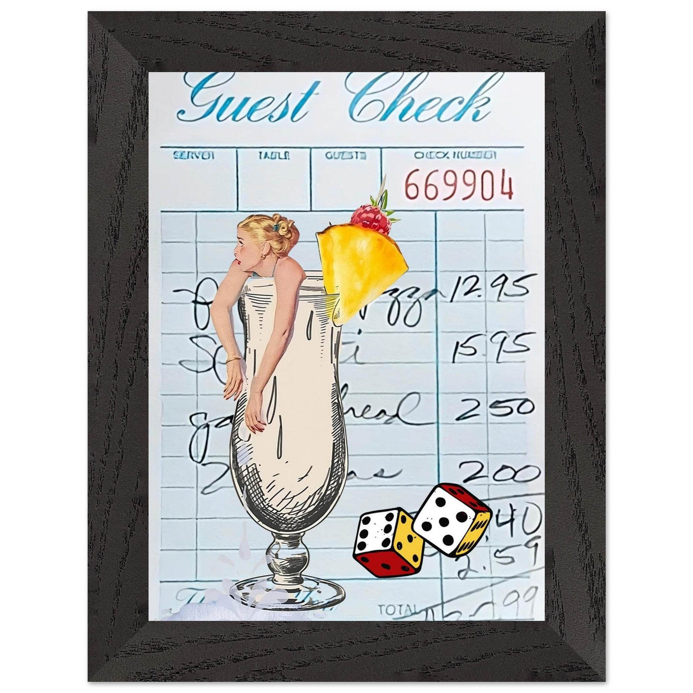 Retro Bar & Cocktail Chic: Gin & Tonic - Vibrantwalls