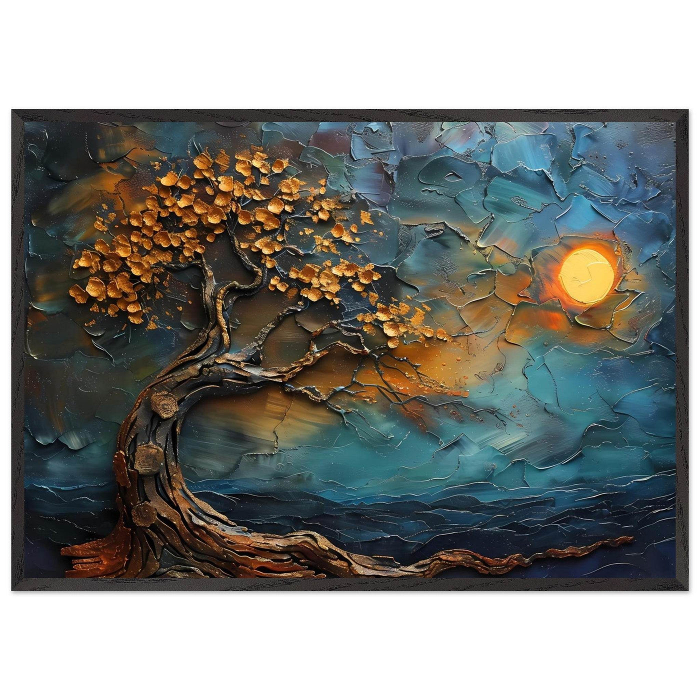 Golden Tree of Life - Vibrantwalls